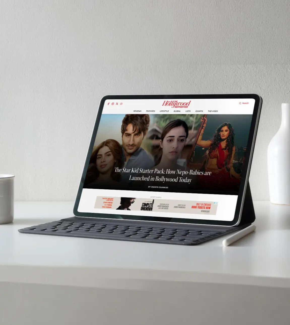 The Hollywood Reporter India, running on the RPSG Lifestyle Media platform